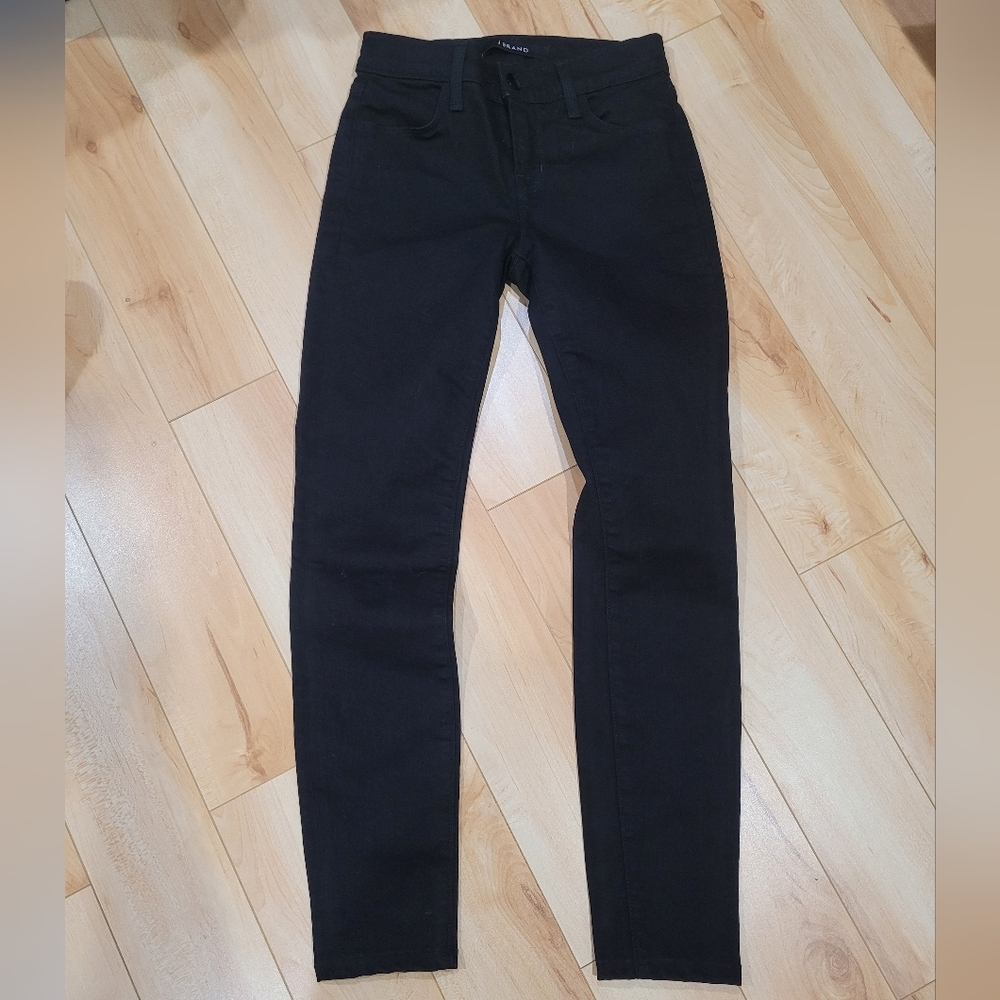 J Brand Women's Size 24 Black Skinny Capri Jeans